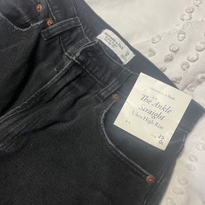 Black High Rise Jeans